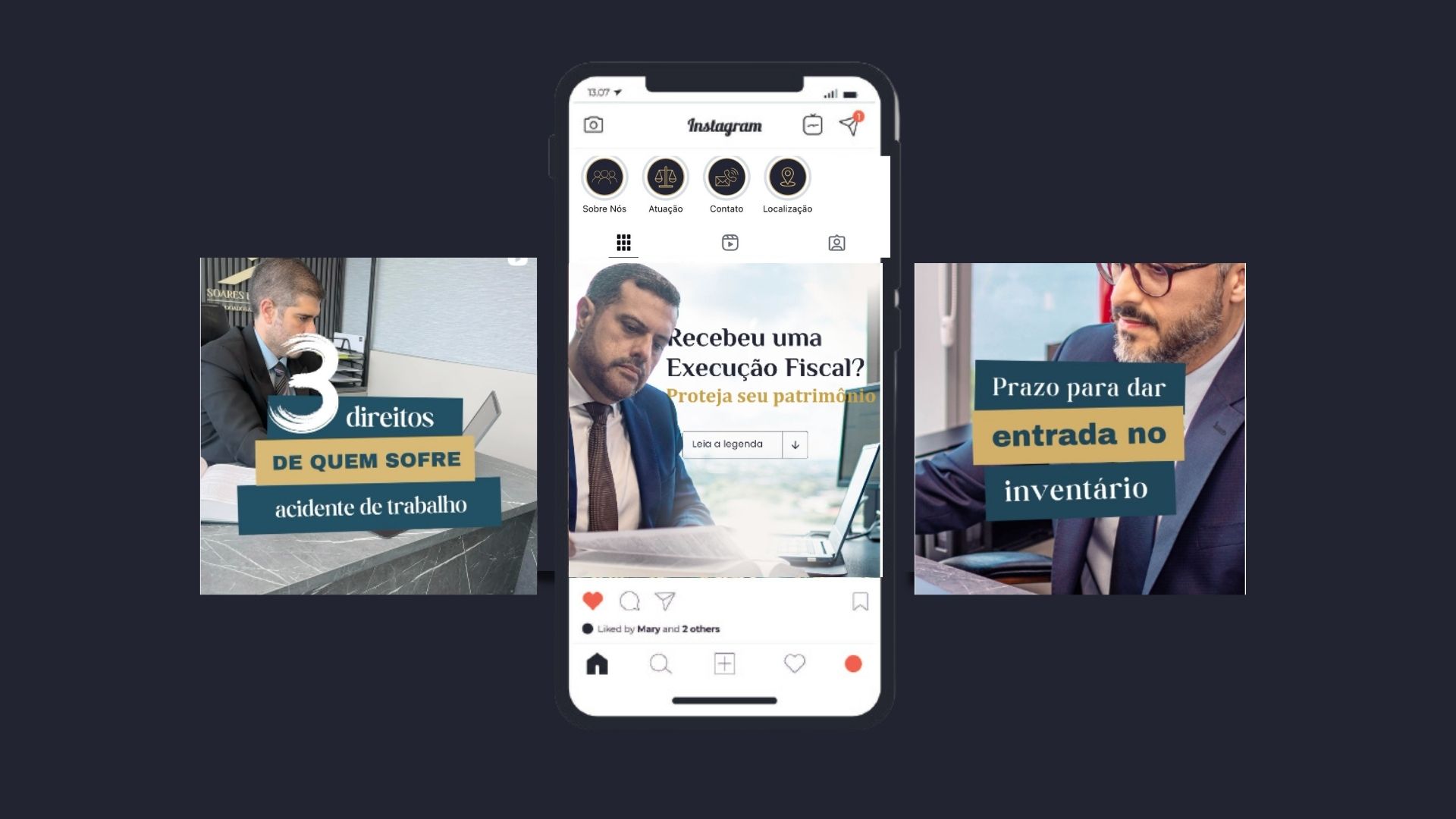 Criativos de marketing jurídico